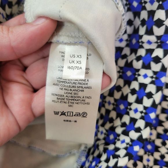 Anthropologie Maeve Pull On Bootcut Pants Blue XS - Picture 11 of 14